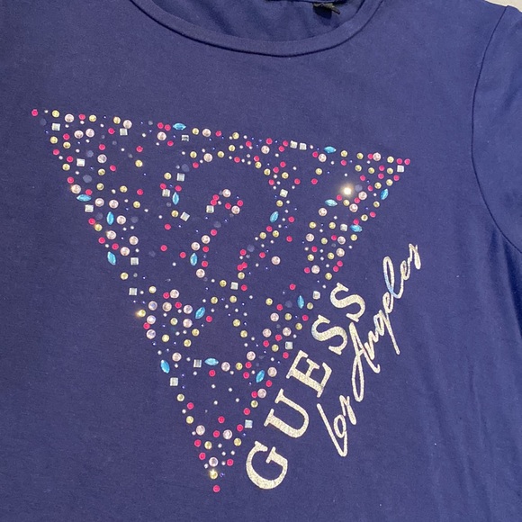 Girls Guess t shirt size 12 GUC - Picture 2 of 6